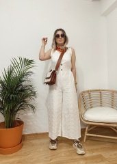 FİSTO KUMAŞ İÇİ ASTARLI TULUM
