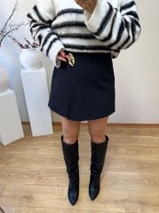 ZARA MODEL ŞORT ETEK SİYAH