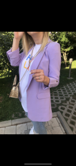 LİLA BLAZER CEKET