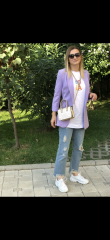LİLA BLAZER CEKET