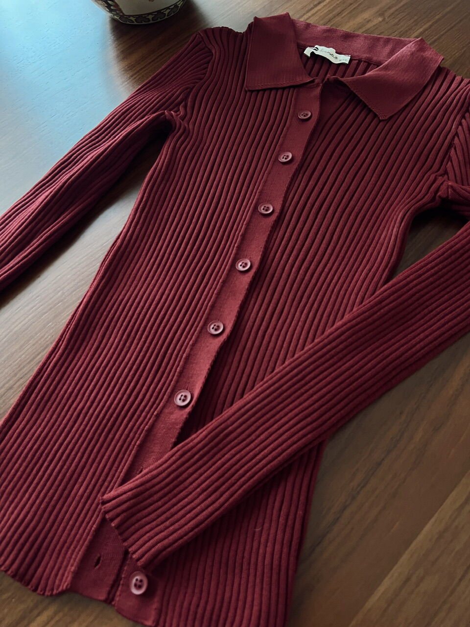 BORDO TRİKO HIRKA