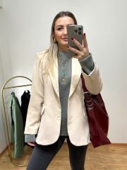 ORJİNAL MARKA BLAZER CEKET BEJ