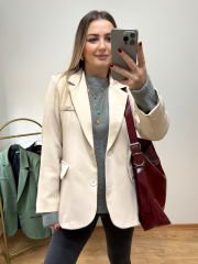 ORJİNAL MARKA BLAZER CEKET BEJ