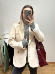 ORJİNAL MARKA BLAZER CEKET BEJ