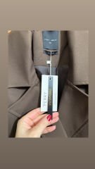 PREMİUM KALİTE ARA BOY TRENÇKOT KAHVE