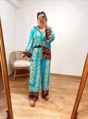ORJİNAL MARKA MODEL VİSKON KUMAŞ KOLLARI LASTİKLİ GÖMLEK TAKIM