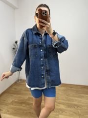 VİNTAGE MODELRAHAT KALIP KOT CEKET