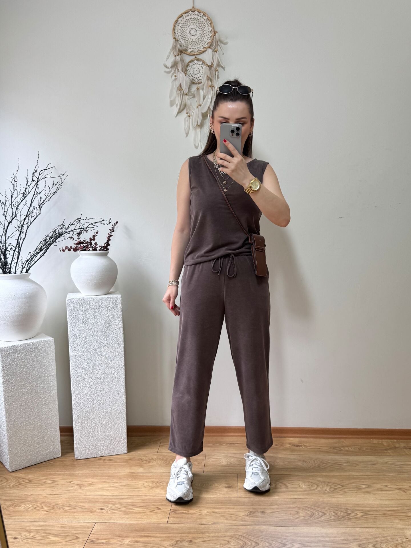 MODAL KUMAŞ TAKIM KAHVE