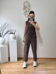 MODAL KUMAŞ TAKIM KAHVE