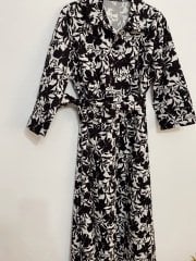 ZARA MODEL KUŞAKLI POPLİN GÖMLEK ELBİSE