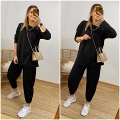 SİYAH ŞALVAR MODEL İKİ İPLİK TAKIM