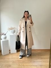 MİSS PERRY KUŞAKLI KAŞE KABAN TAŞ RENK