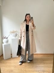 MİSS PERRY KUŞAKLI KAŞE KABAN TAŞ RENK