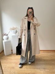 MİSS PERRY KUŞAKLI KAŞE KABAN TAŞ RENK