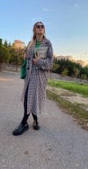 KAZAYAĞI DESEN %100 PAMUK İÇİ ASTARLI KAŞE KABAN