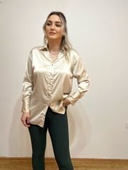 İPEK SATEN VİZON GÖMLEK