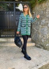 BİREBİR ORJİNAL MARKA MODEL GOLD DÜĞME DETAY HIRKA