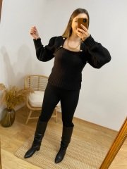 GOLD DÜĞME DETAYLI ORJ MARKA KAZAK