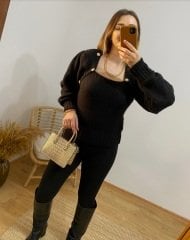 GOLD DÜĞME DETAYLI ORJ MARKA KAZAK