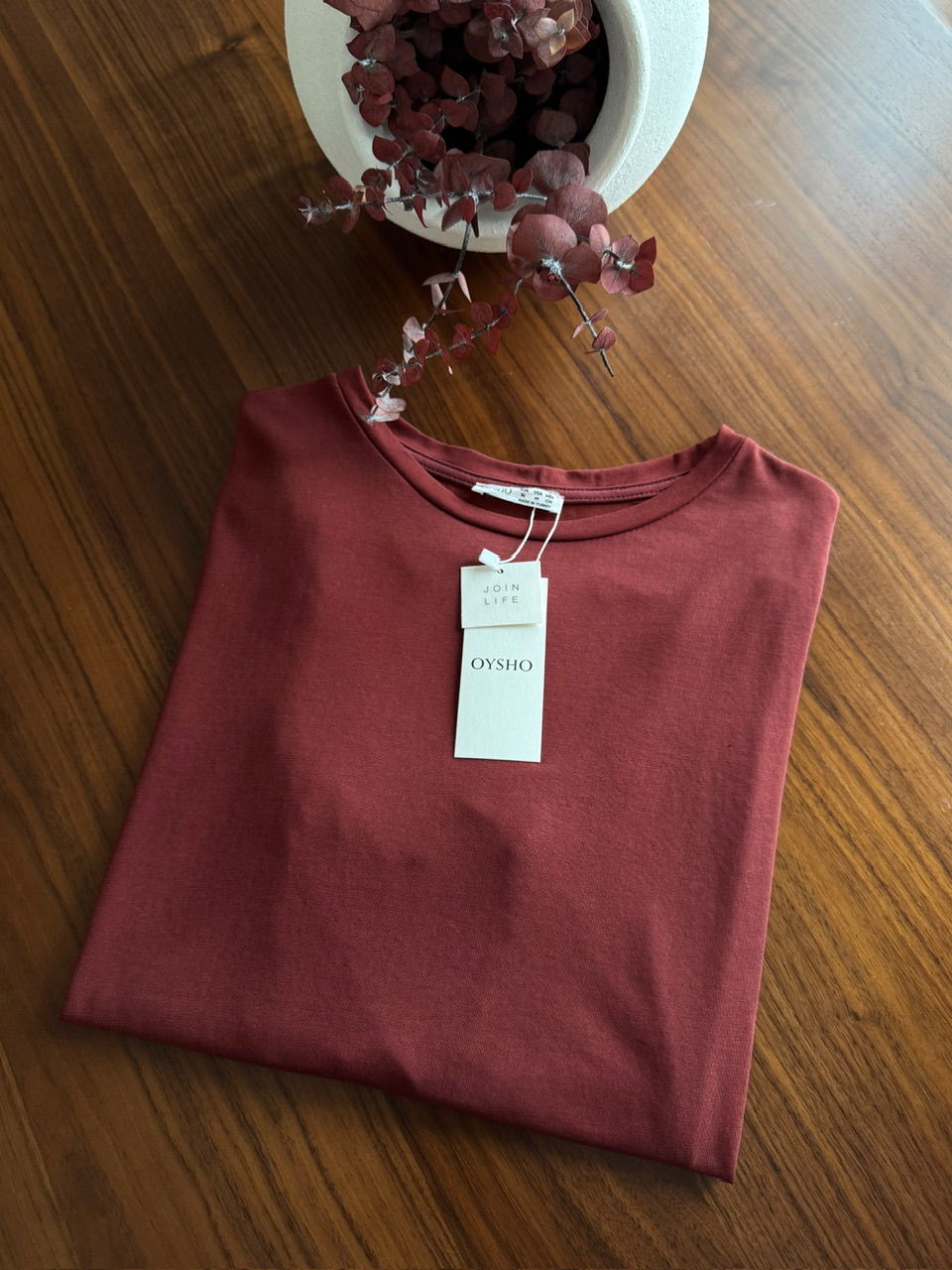 OYSHO BASİC PENYE BORDO