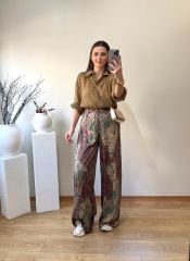 PREMIUM SATEN KUMAŞ BELİ LASTİKLİ PALAZZO PANTOLON