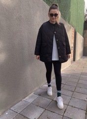 ORJİNAL MODEL SİYAH OVERSİZE KAPİTONE CEKET