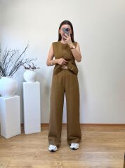 ORJİNAL MARKA HAM KETEN KUMAŞ YAĞ YEŞİL TAKIM