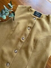 ORJİNAL MARKA HAM KETEN KUMAŞ YAĞ YEŞİL TAKIM