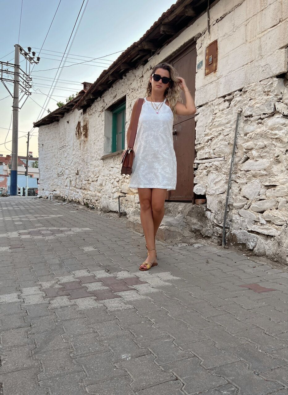 İÇİ ASTARLI FİSTO ELBİSE